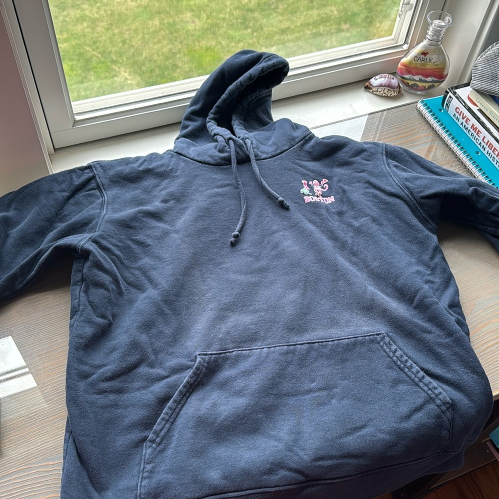 Roller rabbit sweat shirt- size women’s large, Boston design